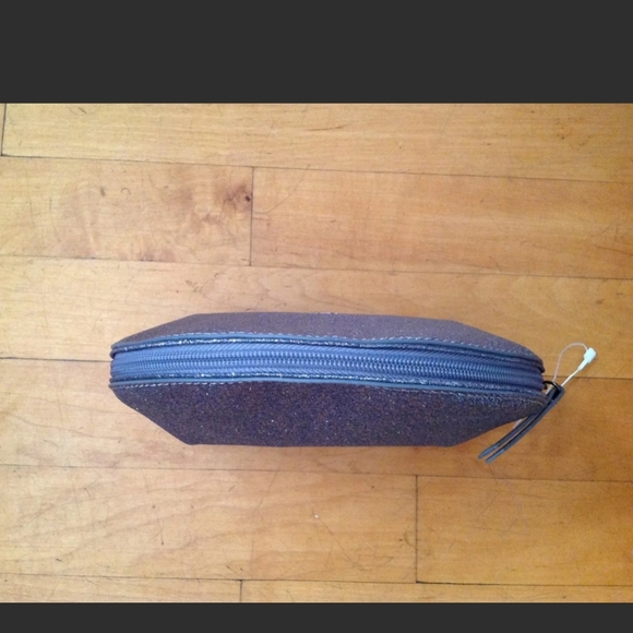 Sparkle Glam Cosmetic Bag by New York and Company In Silver - Picture 10 of 11